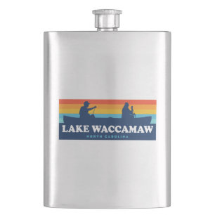Lake Waccamaw North Carolina Canoe Flachmann