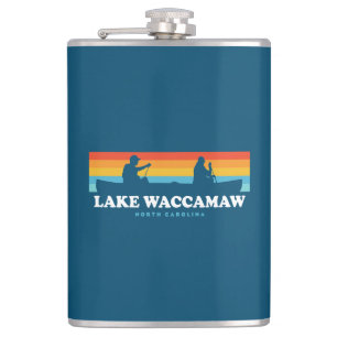 Lake Waccamaw North Carolina Canoe Flachmann