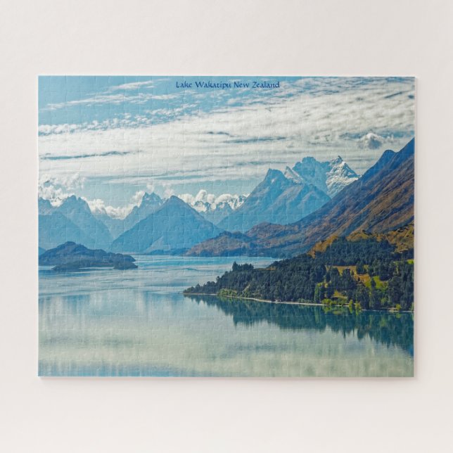 Lake Wakatipu Neuseeland Puzzle (Horizontal)