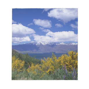 Lake Wakatipu und The Remarkables, Queenstown, Notizblock