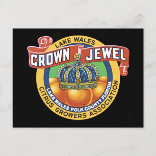 Lake Wales Crown Jewel Orange Postkarte