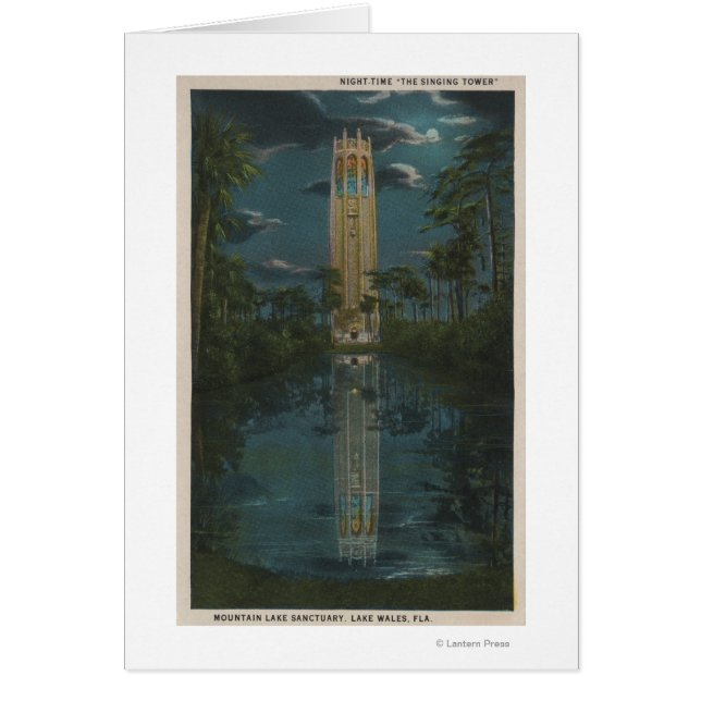 Lake Wales, FL - Sicht auf den See & Singen (Vorne)