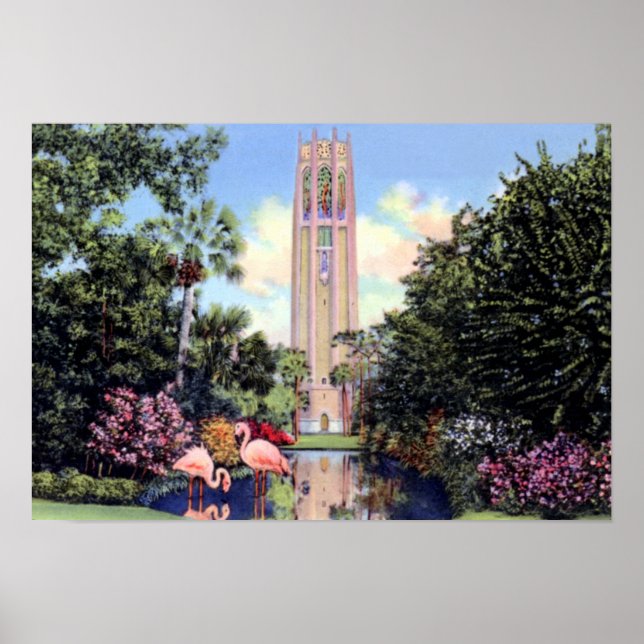 Lake Wales Florida Bok Singturm Poster (Vorne)