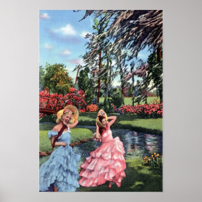 Lake Wales Florida Florida Südliche Bells Poster (Vorne)