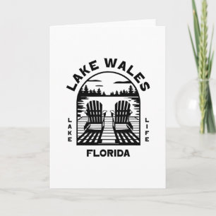 Lake Wales Florida Outdoor-Vintage 1 Karte