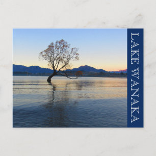 Lake wanaka Blues Postkarte