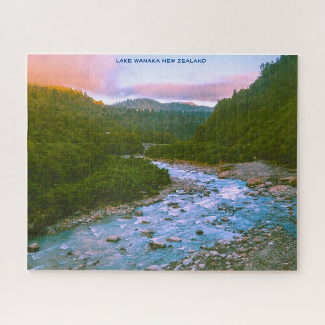 Lake Wanaka New Zealand Puzzle (Horizontal)