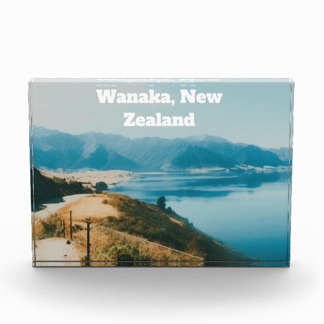 Lake Wanaka, Südinsel, Neuseeland Fotoblock (Vorderseite)