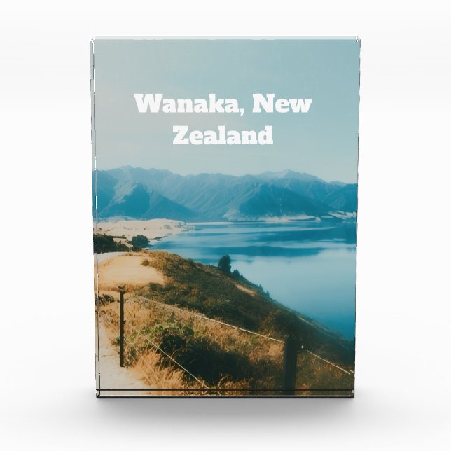 Lake Wanaka, Südinsel, Neuseeland Fotoblock (Vorderseite)