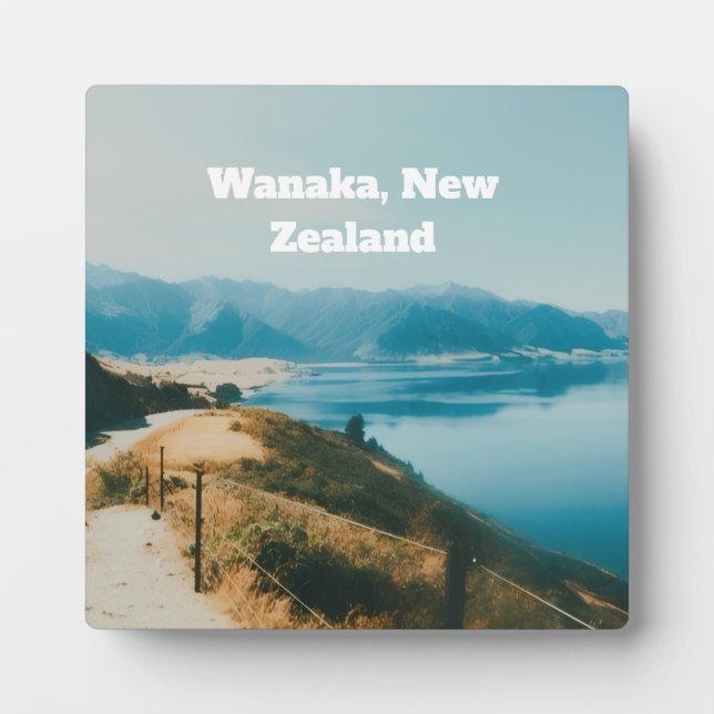 Lake Wanaka, Südinsel, Neuseeland Fotoplatte (Vorderseite)