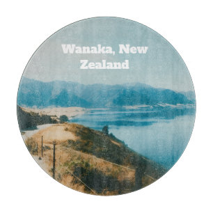 Lake Wanaka, Südinsel, Neuseeland Schneidebrett