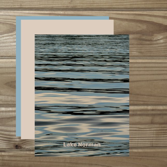 Lake Water Rippling Blue Beige Scrapbook Paper (Von Creator hochgeladen)