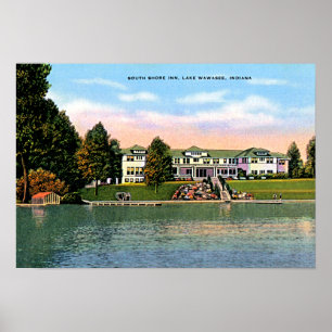Lake Wawasee, Indiana South Shore Inn Poster