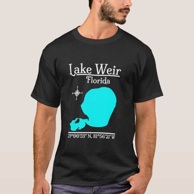 Lake Weir Florida Long Sleeve T Shirt (Vorderseite)