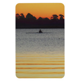 Lake Wendouree Ruhe vor Einbruch der Nacht Magnet