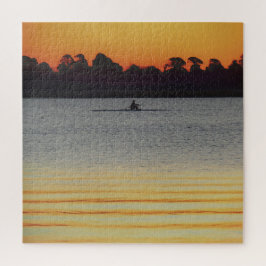 Lake Wendouree Ruhe vor Einbruch der Nacht Puzzle
