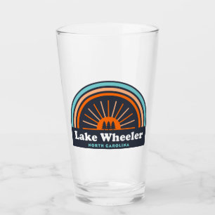 Lake Wheeler North Carolina Rainbow Glas