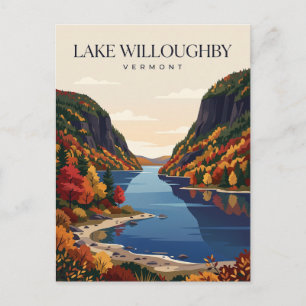 Lake Willoughby Vermont Postkarte