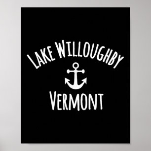 Lake Willoughby Vermont Segeln Booten Schifffahrt Poster