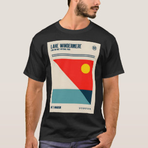 Lake Windemere Lake District Ristorante La Lanchet T-Shirt