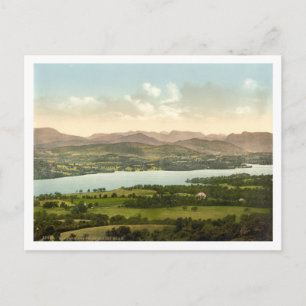 Lake Windermere I, Lake District, Cumbrien, Englan Postkarte