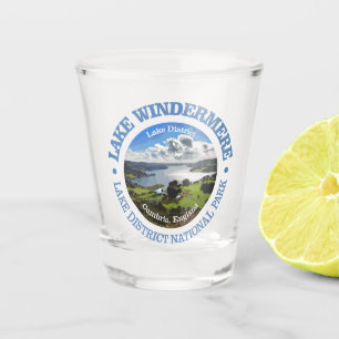 Lake Windermere (rd) Schnapsglas