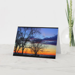 Lake Winnebago Sunset Denken Sie an Sie Karte