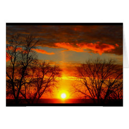 Lake Winnebago Sunset Jede Occasion Card