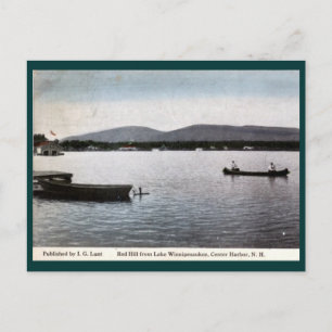 Lake Winnipesaukee, Centre Harbour, NH 1913 Vintag Postkarte