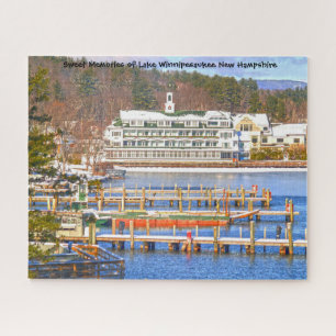 Lake Winnipesaukee New Hampshire. Jigsaw Puzzle