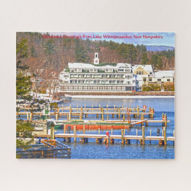 Lake Winnipesaukee New Hampshire. Jigsaw Puzzle (Horizontal)