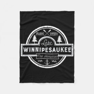 Lake Winnipesaukee New Hampshire Männer Frauen Cam Fleecedecke