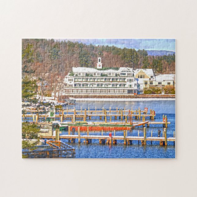 Lake Winnipesaukee New Hampshire. Puzzle (Horizontal)