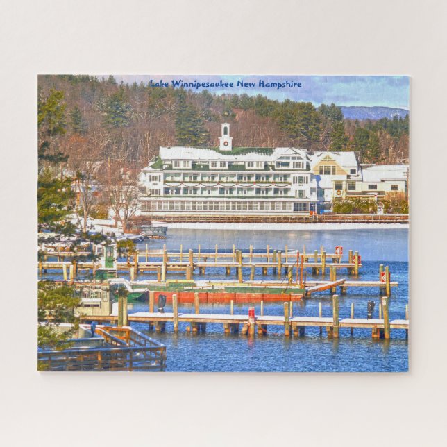 Lake Winnipesaukee New Hampshire. Puzzle (Horizontal)