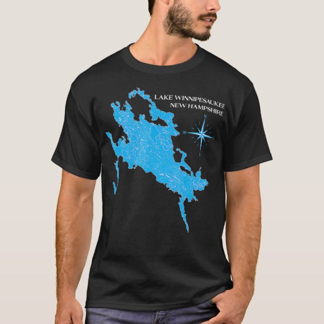 Lake Winnipesaukee New Hampshire T-Shirt (Vorderseite)