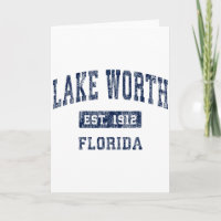 Lake Worth Florida Fl Vintage Etablierte Sportarte