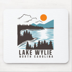 Lake Wylie North Carolina Sommer See Leben Booten Mousepad