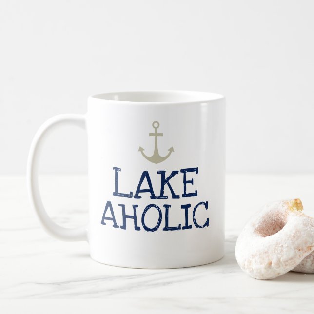 Lakeaholische Tasse (Mit Donut)