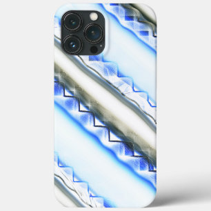 Lakeau auf breiten Streifen in blau bis grau Case-Mate iPhone Hülle