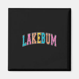 Lakebum Sommer Vibes Seetage Outdoor Natur Liebe Magnet