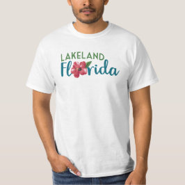 Lakeland T - Shirt - Florida Hibiskus Blume
