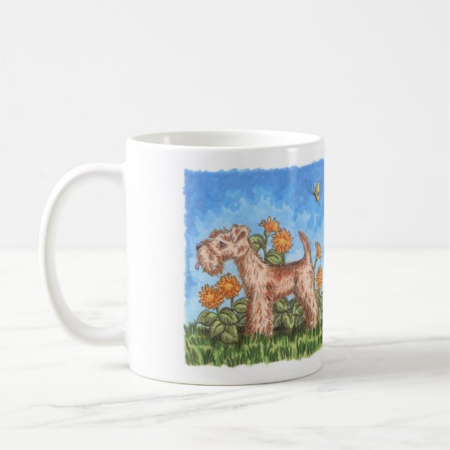 Lakeland Terrier 11oz. Tasse (Links)