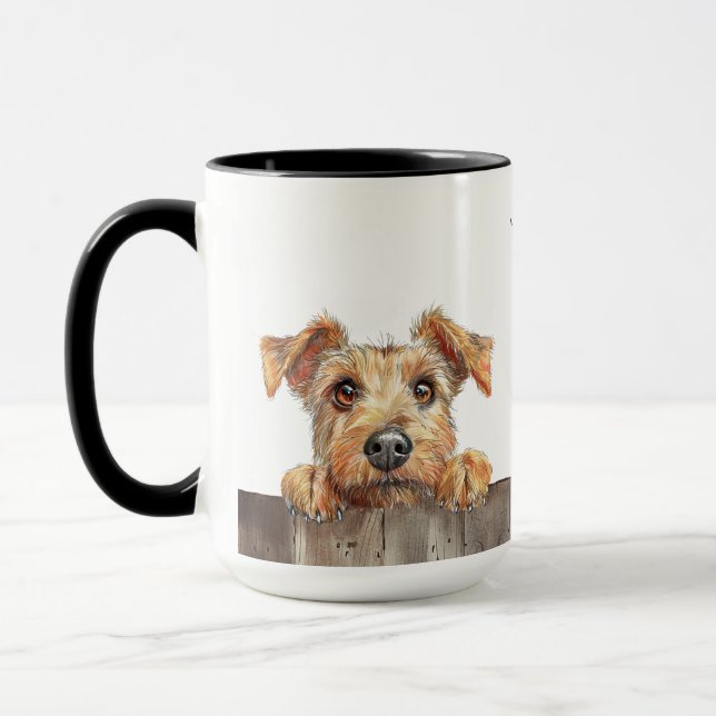Lakeland Terrier Dog Tasse (Links)