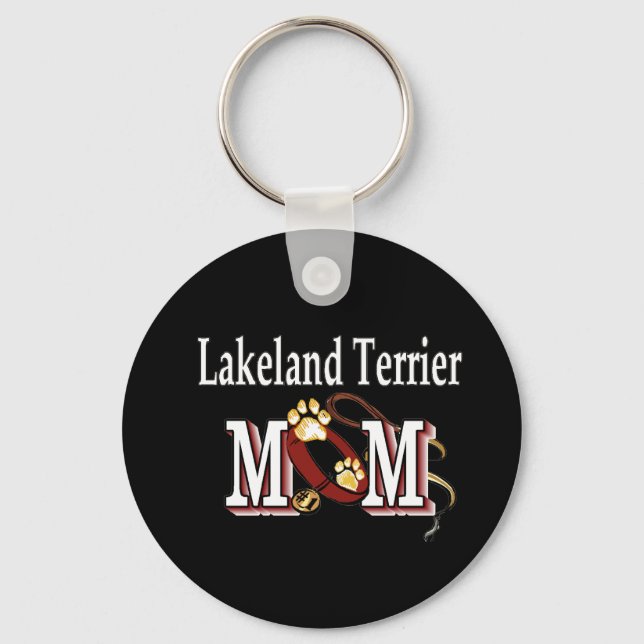 Lakeland Terrier MAMA Geschenke Schlüsselanhänger (Vorderseite)