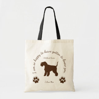 Lakeland Terrier Original-Tasche für Sie und Ihren Tragetasche