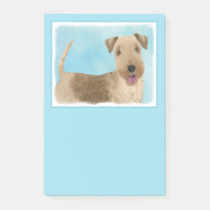 Lakeland Terrier Painting - Niedliche Original Dog Post-it Klebezettel