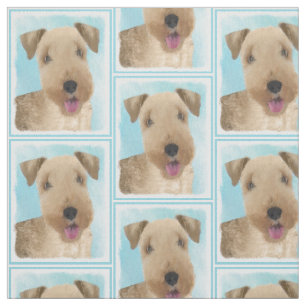 Lakeland Terrier Painting - Niedliche Original Dog Stoff