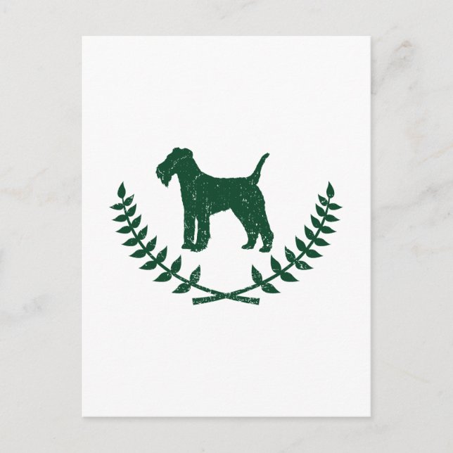 Lakeland Terrier Postkarte (Vorderseite)
