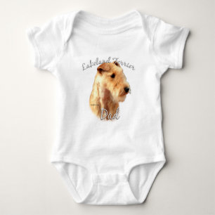 Lakeland Terrier Vater 2 Baby Strampler