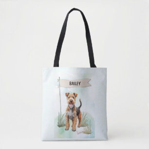 Lakeland Terrier Wasserfarben personalisierter Hun